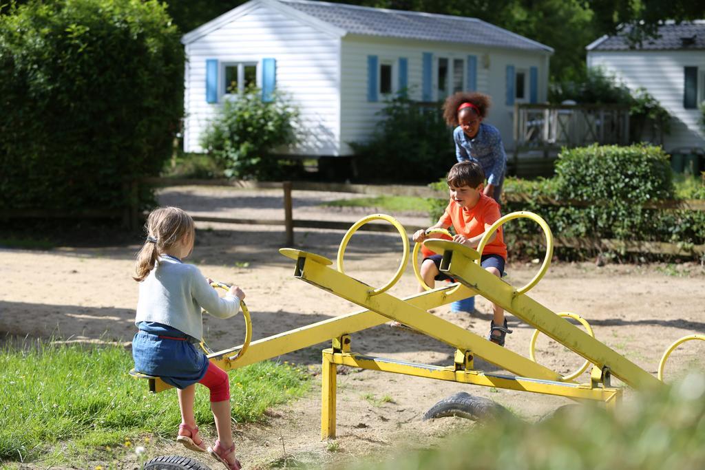 Camping Le Val De Trie Behen Exterior photo